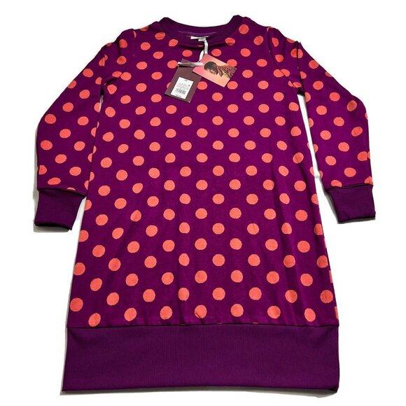 Victor Glemaud Dresses & Skirts - Victor Glemaud x Target Purple Polka Dot Long Sleeve Tunic Dress Size XXS